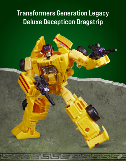Transformers Generation Legacy Deluxe Decepticon Dragstrip