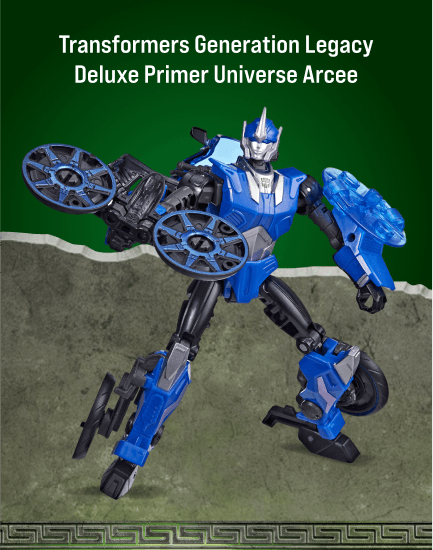 Transformers Generation Legacy Deluxe Primer Universe Arcee